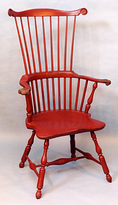 Philadelphia Armchair with Bandsawn Arm